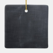 Chalkboard String Lights 8 Photo Holiday Keramisch Ornament (Achterkant)