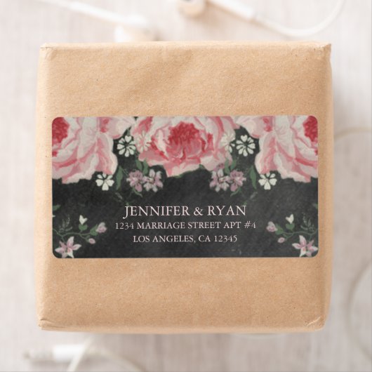  CHALKBOARD-STROOMRETURN ADRES ETIKETTERS ETIKET (Insitu)