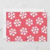 Chalkboard Style Be Jolly Snowman Christmas Kaart (Achterkant)