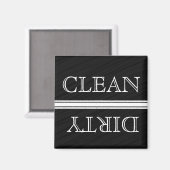 Chalkboard Style Dishwaser Magnet Clean & Dirty (Voorkant / Achterkant)