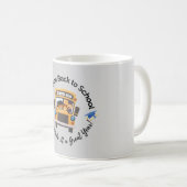 Chalkboard Style School Mug Koffiemok (Voorkant rechts)