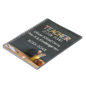 Chalkboard-Style Teacher Lesson Plan Notebook Notitieboek (Linkerzijde)