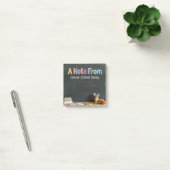 Chalkboard-Style Teacher Post-it Notes (Kantoor)
