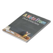 Chalkboard-Style Teacher Post-it Notes Notitieblok (Linkerzijde)