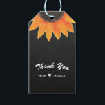 Chalkboard Sunflower Rustic Country Vrijgezellenfe Cadeaulabel<br><div class="desc">Pas aan hoe je wilt. Overeenkomende objecten zijn beschikbaar.</div>