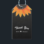 Chalkboard Sunflower Rustic Country Vrijgezellenfe Cadeaulabel<br><div class="desc">Pas aan hoe je wilt. Overeenkomende objecten zijn beschikbaar.</div>