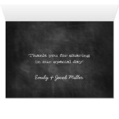 Chalkboard Tafelnummer Kaarten (Binnen Horizontaal (Onder))