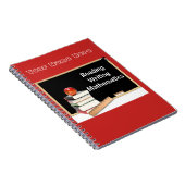 Chalkboard terug naar school Notitieboek (Rechterzijde)