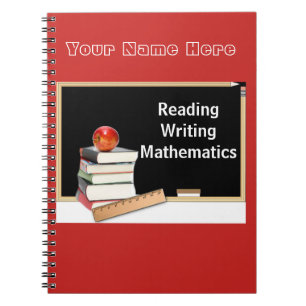 Chalkboard terug naar school Notitieboek