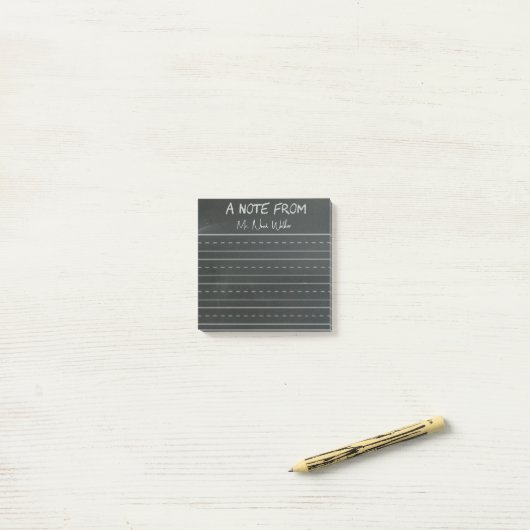  Chalkboard Themed Notes (Op bureau)