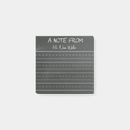  Chalkboard Themed Post-it Notes