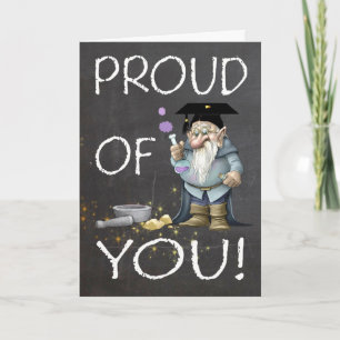 Chalkboard trots op je Afstuderen met Gnome Kaart