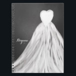 Chalkboard trouwjurk Vrijgezellenfeest Journal Notitieboek<br><div class="desc">Krijtbord trouwjurk Vrijgezellenfeest Journal Notitieboek. Pas de voorkant aan met of zonder tekst.</div>