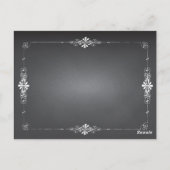 Chalkboard Trouwtafel Kaart (Achterkant)