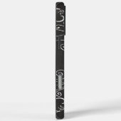 Chalkboard Typografie Art Case-Mate iPhone Case (Achterkant / Rechts)
