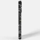 Chalkboard Typografie Art Case-Mate iPhone Case (Achterkant / Rechts)