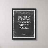 Chalkboard Typografie met een Inspirerend Citaat