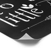 Chalkboard Typografie Motivatie afdrukken Poster (Hoek)