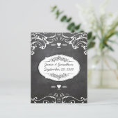 Chalkboard Typography Weddings (Staand voorkant)