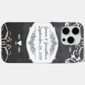 Chalkboard Typography Weddings Case-Mate iPhone Case (Achterkant (horizontaal))