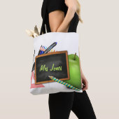 Chalkboard van de leraar tote bag (Dichtbij)
