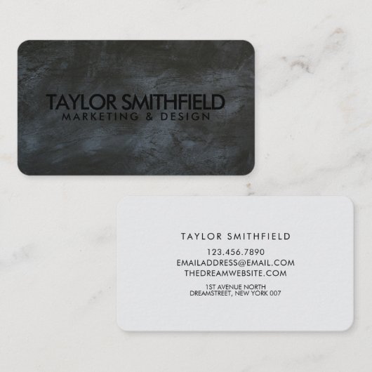Chalkboard Visitekaartje (Voorkant / Achterkant)