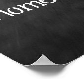 Chalkboard voor humor van wijn poster (Hoek)
