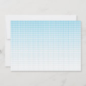 Chalkboard Watercol Cute Safari Oerwoud Baby showe Kaart (Achterkant)