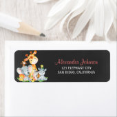 Chalkboard Waterkokketels Oerwouden Etiket (Insitu)