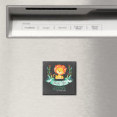 Chalkboard Waterverf Lion Hartelijk dank Magneet (Insitu (Vaatwasser))