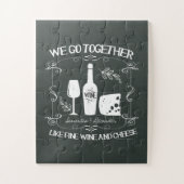  Chalkboard We gaan samen Typografie Legpuzzel (Verticaal)