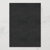 Chalkboard Weddenemmenkaarten Menu (Achterkant)