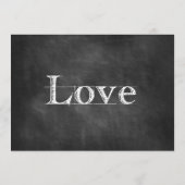 Chalkboard Weddenemmenkaarten Menu (Achterkant)