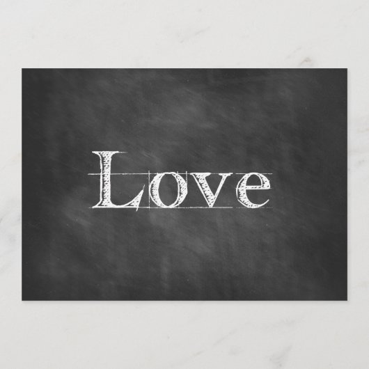 Chalkboard Weddenemmenkaarten Menu (Achterkant)