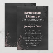 Chalkboard Weddenschap-repetitie voor bruiloft Aan Kaart (Voorkant / Achterkant)