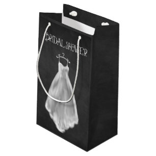 Chalkboard Weddenschap Vrijgezellenfeest Gift Bag Klein Cadeauzakje