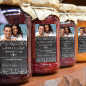 Chalkboard Weddenschap Wijn Label