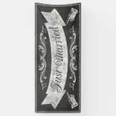 Chalkboard Wedding Banner CBWX (Verticaal)