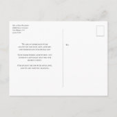 Chalkboard Wedding Dankjewel foto collage rustic Briefkaart (Achterkant)