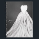 Chalkboard Wedding Dress Vrijgezellenfeest Journal Notitieboek<br><div class="desc">Chalkboard Wedding Dress Vrijgezellenfeest Journal-laptop. Pas de voorzijde met of zonder tekst aan.</div>