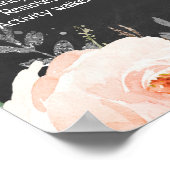 Chalkboard Winter Onederland Milestone Birthday Poster (Hoek)