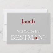 Chalkboard word jij mijn beste? kaart (Voorkant)