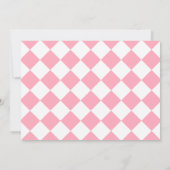 Chalkboard wordt mijn Bloemenmeisje Kaart (Achterkant)