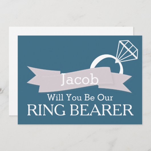 Chalkboard zal u onze uitnodiging van de drager va (Voorkant / Achterkant)