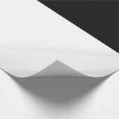 Chalkboard - Zwart/wit omslagpapier Cadeaupapier (Hoek)