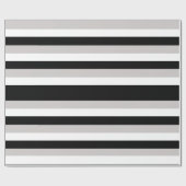 Chalkboard - Zwart/wit omslagpapier Cadeaupapier (Vlak)