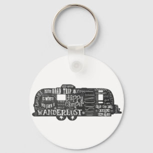 Chalkboardaanhangwagen Sleutelhanger