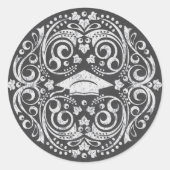 ChalkboardAfstuderen Sticker (Voorkant)