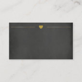 Chalkboardbakkerij-Visitekaartje met bakkerijkake Visitekaartje (Achterkant)