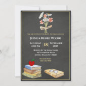 Chalkboardboeken Vloerleraar Afstuderen Kaart (Voorkant)